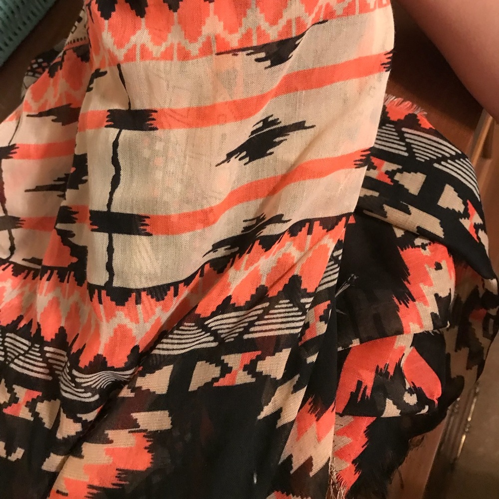 Aztec print scarf